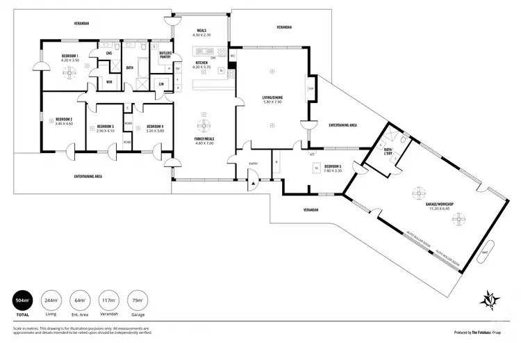 Floorplan of Homely rural property listing, 194 Ironstone Range Road (Petwood) 5254, Nairne SA 5252