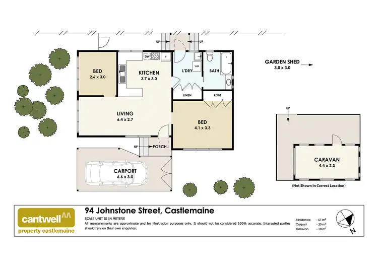 Floorplan of Homely house listing, 94 Johnstone Street, Castlemaine VIC 3450