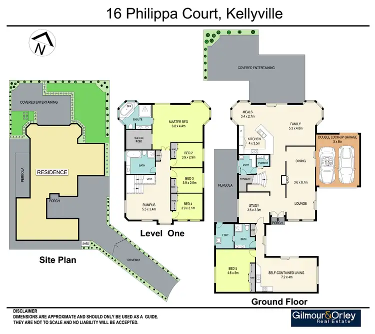 Floorplan of Homely house listing, 16 Philippa Court, Kellyville NSW 2155