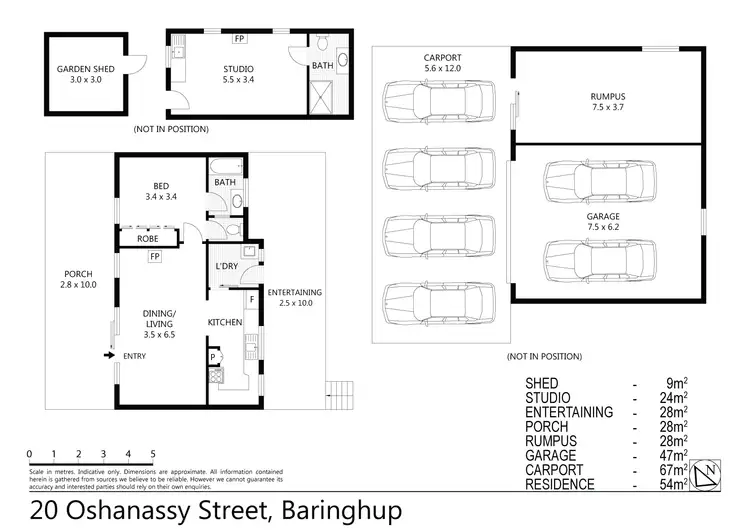 Floorplan of Homely house listing, 20 Oshanassy Street, Baringhup VIC 3463