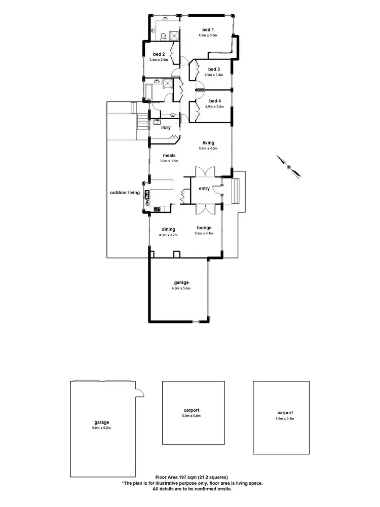 Floorplan of Homely rural property listing, 2 Knapton Avenue, Beaconsfield Upper VIC 3808