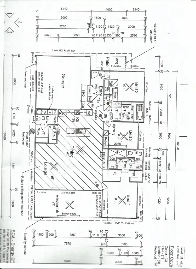 Floorplan of Homely house listing, 1 Ibis Court, Rainbow Beach QLD 4581