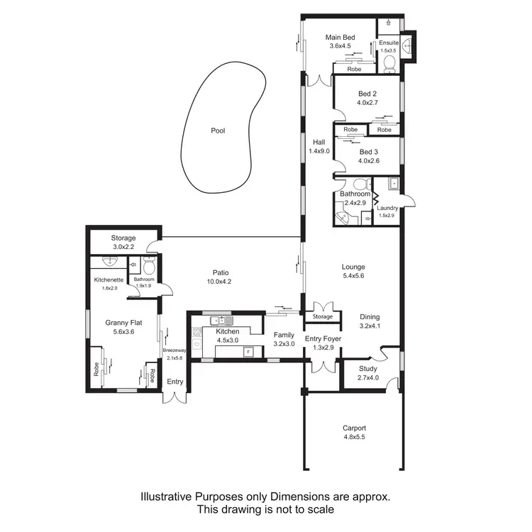 Floorplan of Homely house listing, 22 Lomond Close, Edge Hill QLD 4870