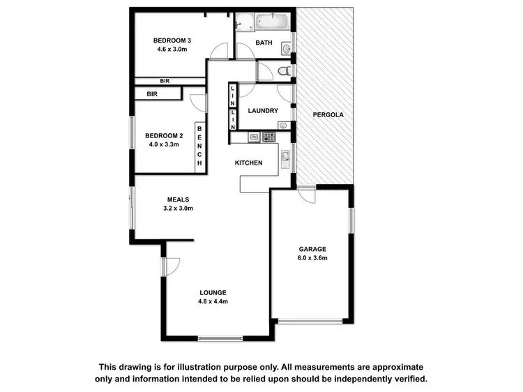 Floorplan of Homely house listing, 3/9A Seventh Street, Millicent SA 5280