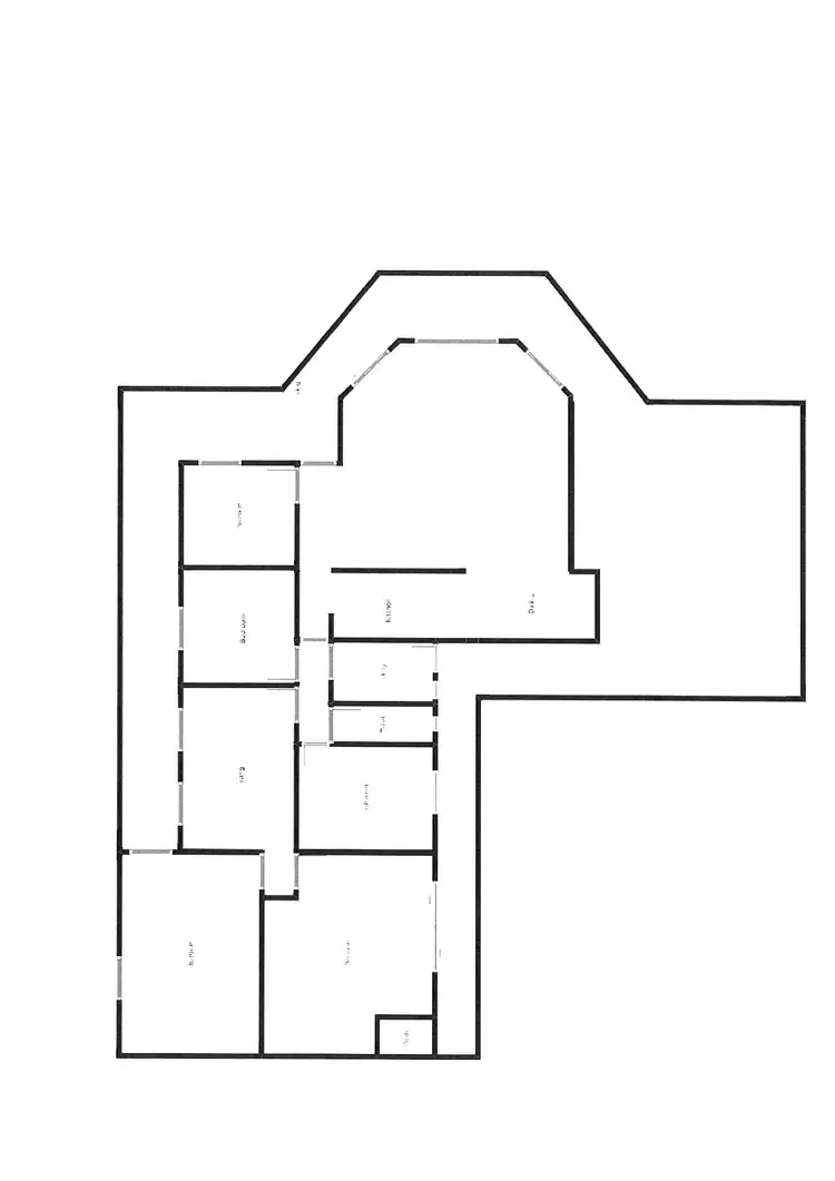 Floorplan of Homely house listing, 32 SIMPSON STREET, Oxley VIC 3678