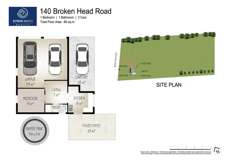 Floorplan of Homely land listing, 140 Broken Head Road, Newrybar, NSW 2479, Newrybar NSW 2479