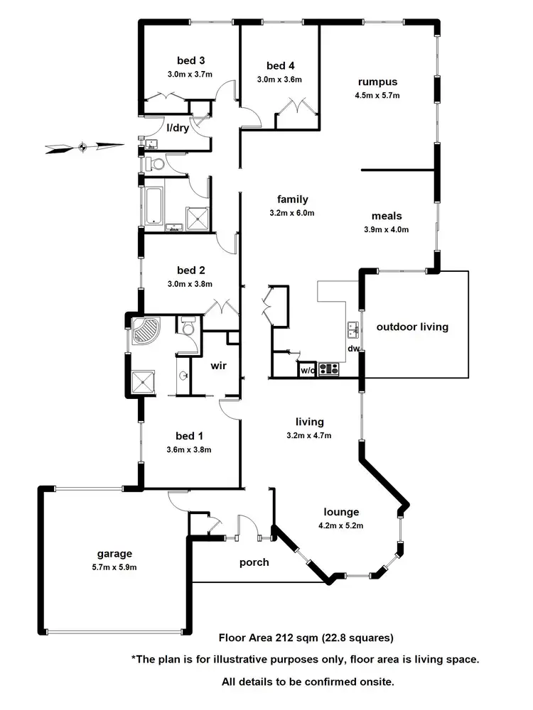 Floorplan of Homely house listing, 15 Chatsworth Court, Beaconsfield VIC 3807