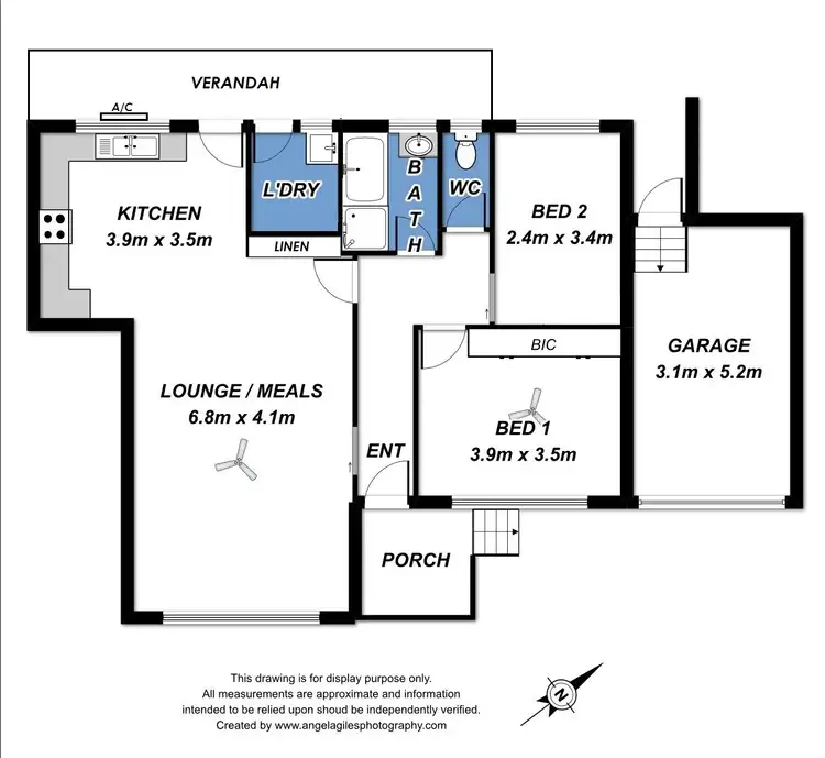 Floorplan of Homely unit listing, 3/42 SEAVIEW ROAD, Victor Harbor SA 5211