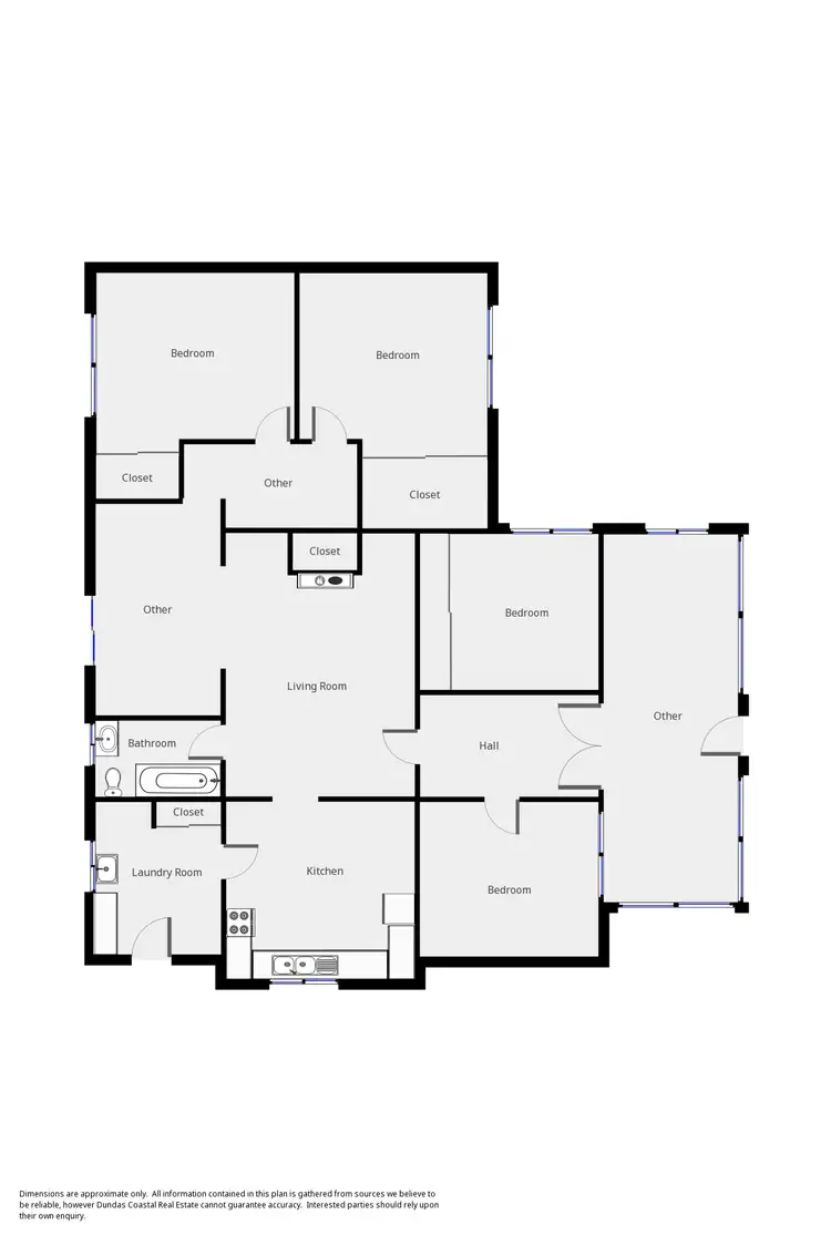 Floorplan of Homely house listing, 24 Fitzgerald Street, Portland VIC 3305