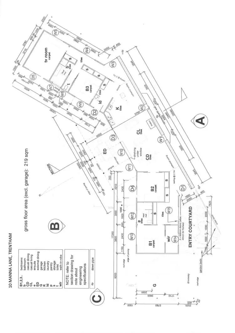 Floorplan of Homely house listing, 10 Manna Lane, Trentham VIC 3458