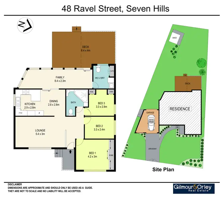 Floorplan of Homely house listing, 48 Ravel Street, Seven Hills NSW 2147