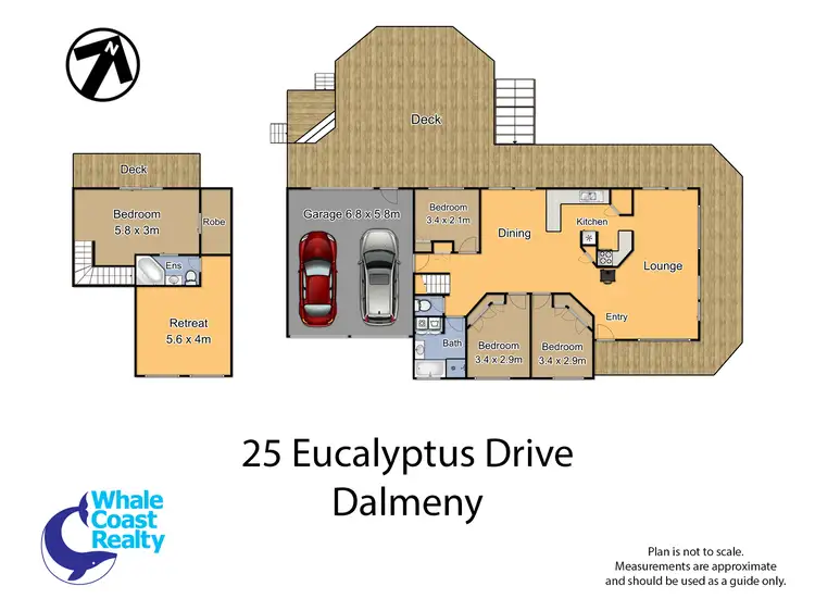 Floorplan of Homely house listing, 25 Eucalyptus Drive, Dalmeny NSW 2546