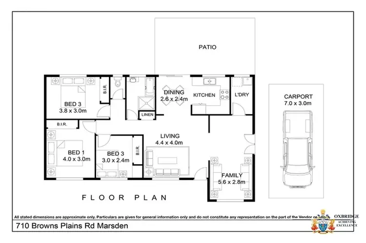 Floorplan of Homely house listing, 710 Browns Plains Road, Marsden QLD 4132