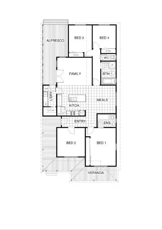 Floorplan of Homely house listing, 73 Nolan Street, Kerang VIC 3579