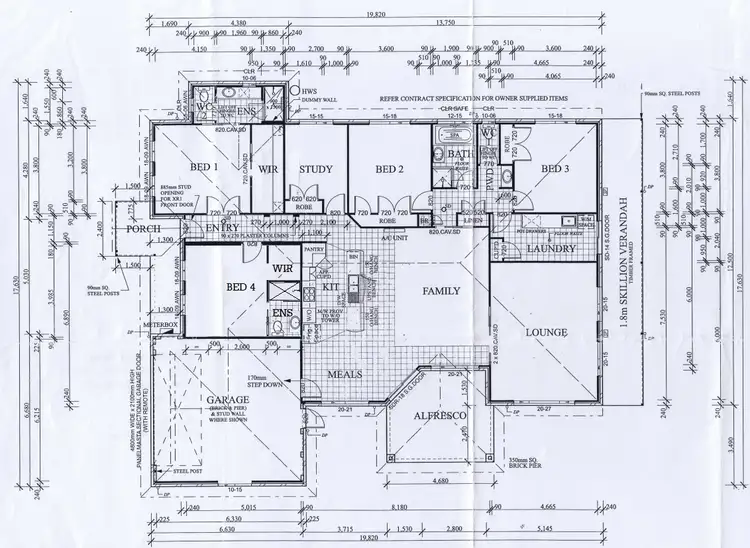 Floorplan of Homely house listing, 108 Cleeland Place, Kerang VIC 3579