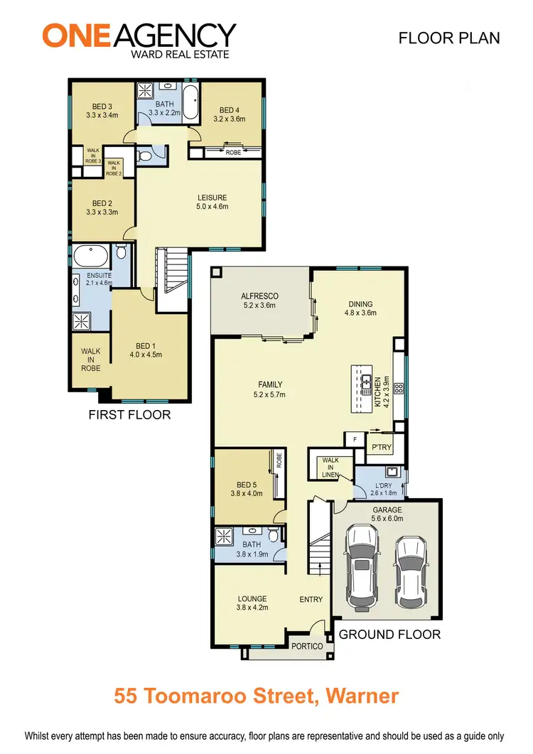 Floorplan of Homely house listing, 55 Toomaroo Street, Warner QLD 4500