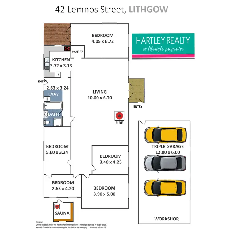 Floorplan of Homely house listing, 42 Lemnos Street, Littleton NSW 2790