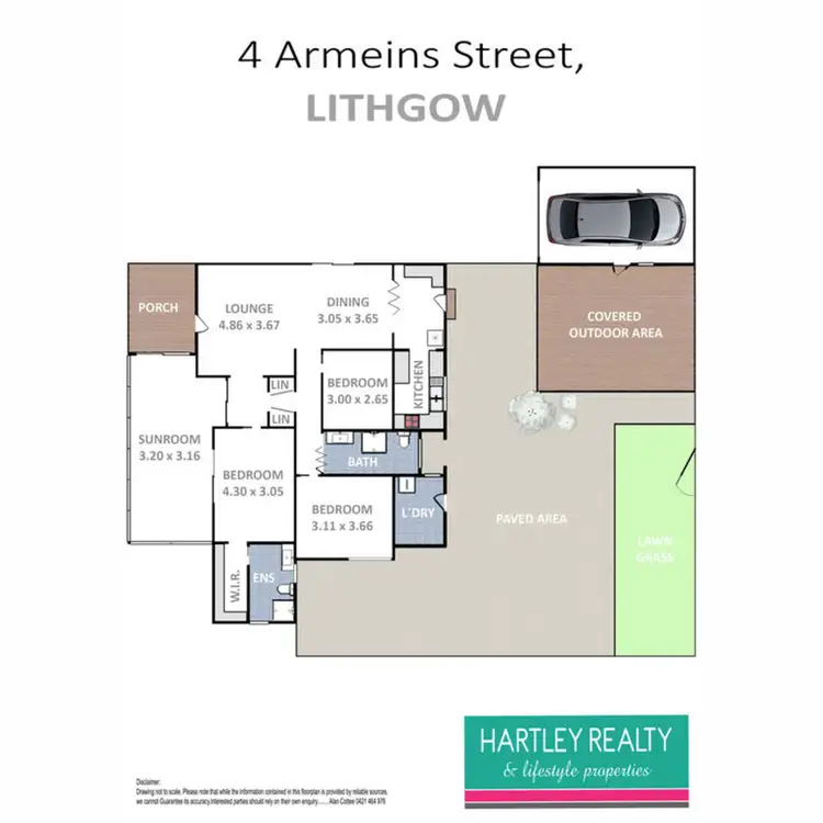 Floorplan of Homely house listing, 4 Amiens Street, Littleton NSW 2790