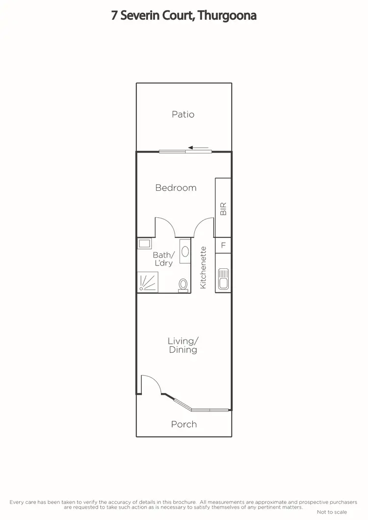 Floorplan of Homely unit listing, Unit 35/2 Hanlon Court, West Wodonga VIC 3690