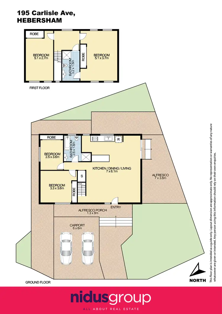 Floorplan of Homely house listing, 195 Carlisle Avenue, Hebersham NSW 2770
