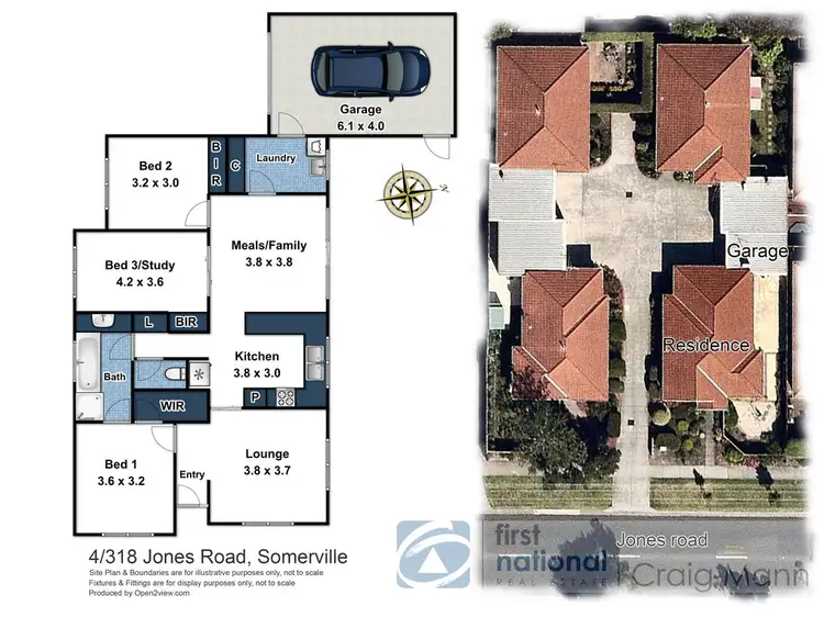 Floorplan of Homely unit listing, 4/318 Jones Road, Somerville VIC 3912