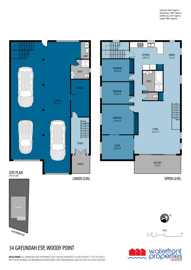 Floorplan of Homely house listing, 34 Gayundah Esplanade, Woody Point QLD 4019