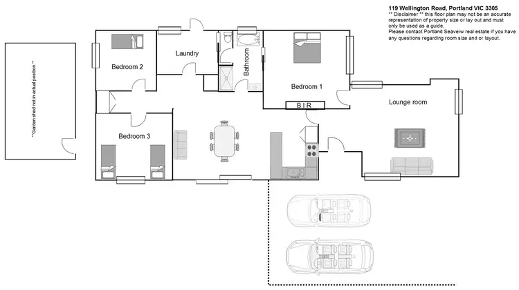 Floorplan of Homely house listing, 119 Wellington Road, Portland VIC 3305