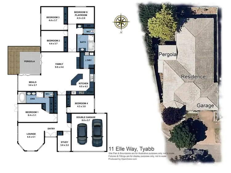 Floorplan of Homely house listing, 11 Elle Way, Tyabb VIC 3913