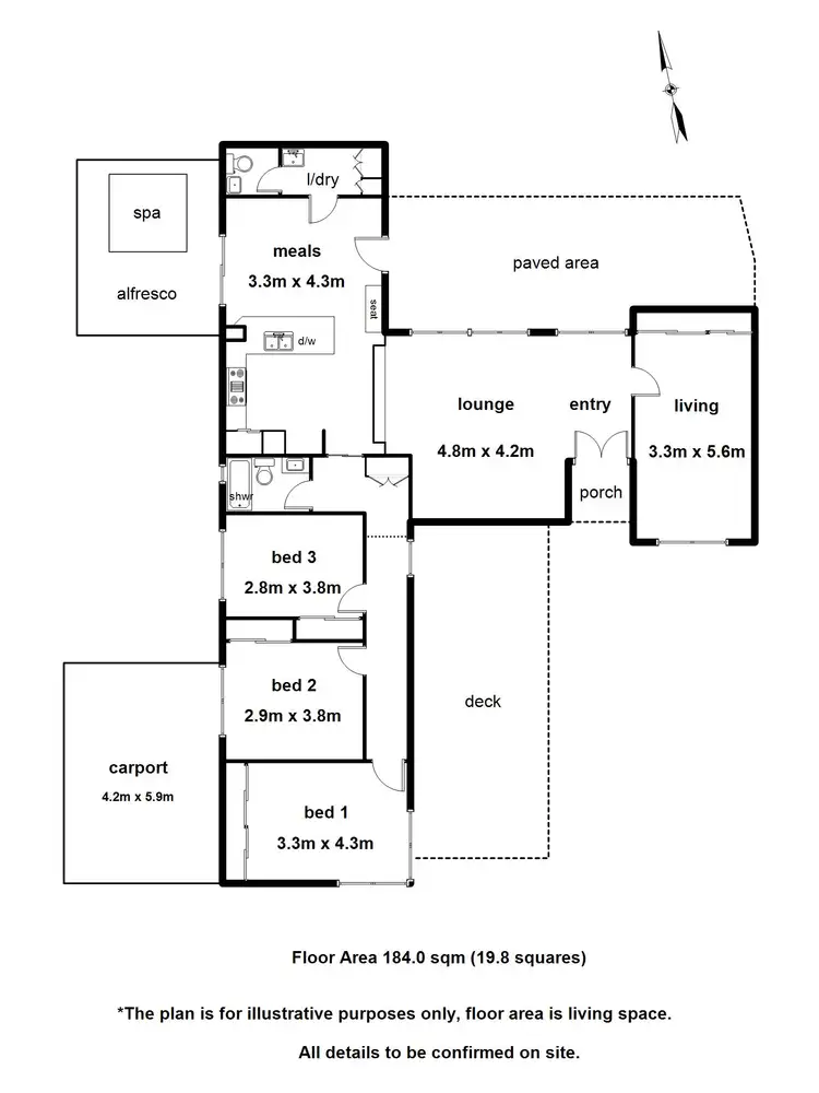 Floorplan of Homely house listing, 10 Hudson Street, Beaconsfield VIC 3807