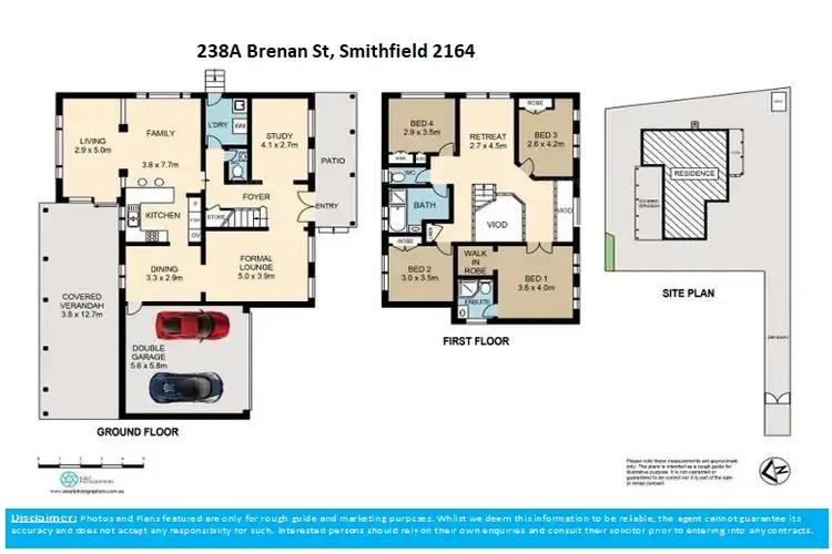 Floorplan of Homely house listing, 238A Brenan Street, Smithfield NSW 2164