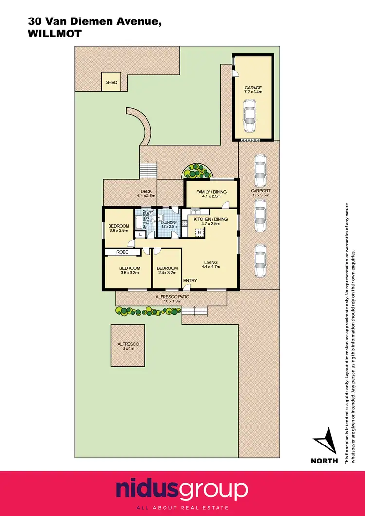 Floorplan of Homely house listing, 30 Van Diemen Avenue, Willmot NSW 2770