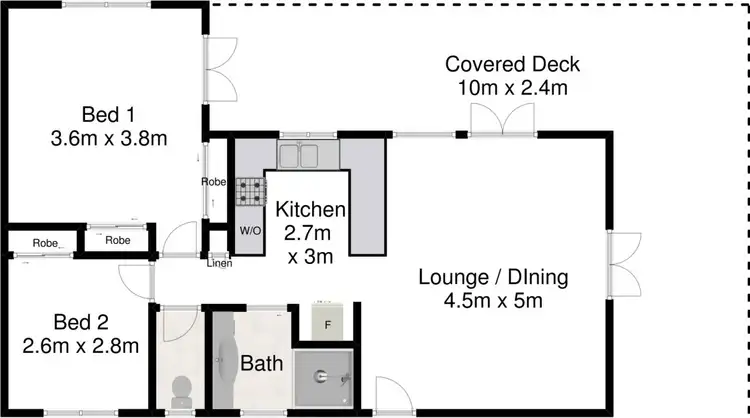 Floorplan of Homely house listing, 40A New City Road, Mullumbimby NSW 2482