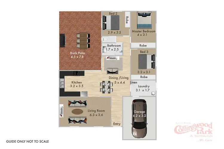 Floorplan of Homely house listing, 19 BURREL STREET, Collingwood Park QLD 4301