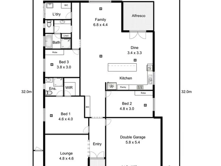 Floorplan of Homely house listing, 45 Kipsy Street, Aldinga Beach SA 5173
