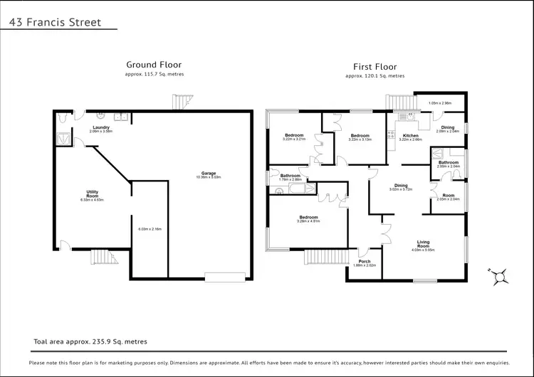 Floorplan of Homely house listing, 43 Francis Terrace, Taringa QLD 4068