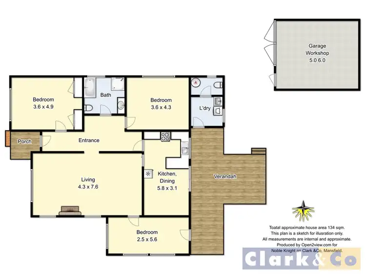 Floorplan of Homely house listing, 19 Collopy Street, Mansfield VIC 3722