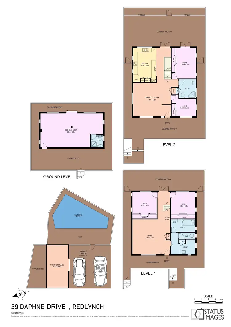Floorplan of Homely house listing, 39 Daphne Drive, Redlynch QLD 4870