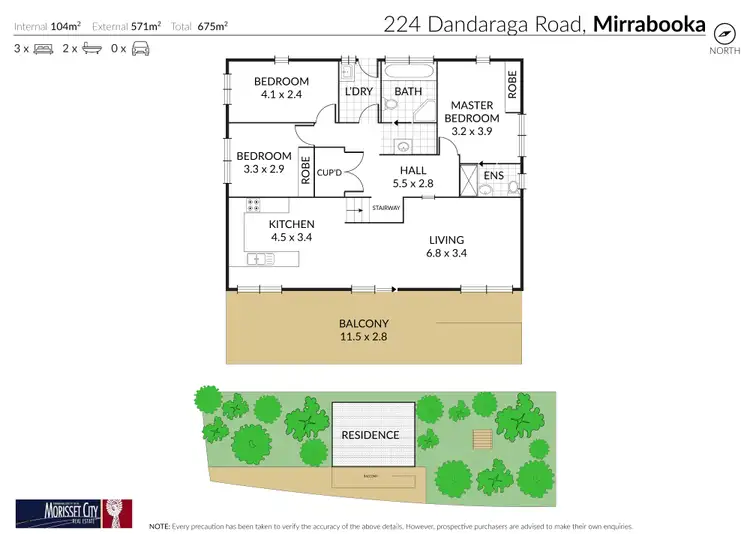 Floorplan of Homely house listing, 224 Dandaraga Road, Mirrabooka NSW 2264