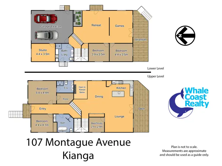 Floorplan of Homely house listing, 107 Montague Avenue, Kianga NSW 2546