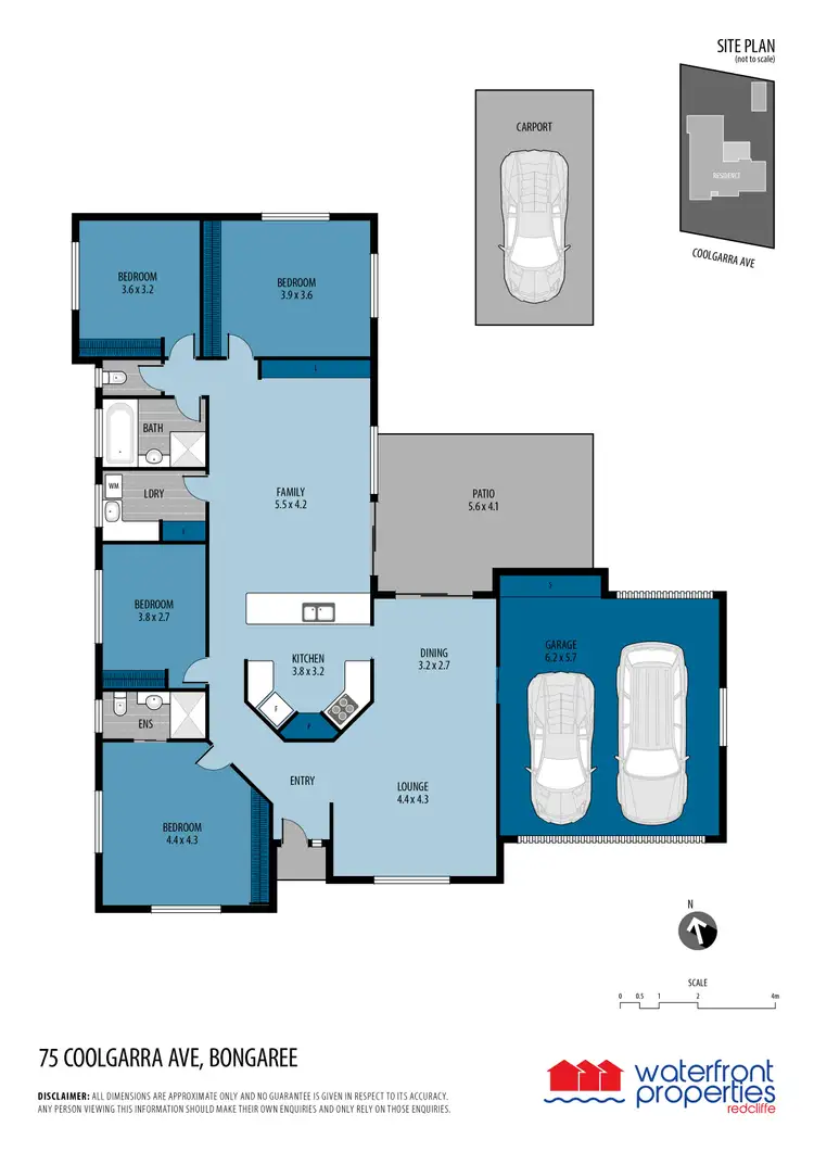 Floorplan of Homely house listing, 75 Coolgarra Avenue, Bongaree QLD 4507