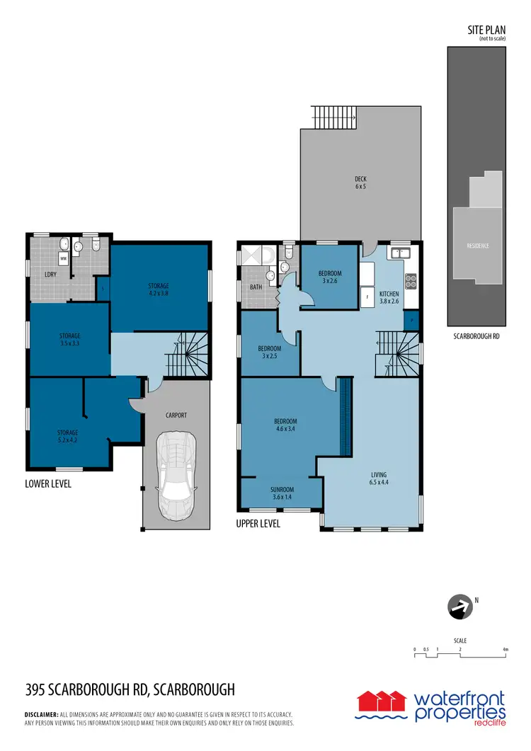 Floorplan of Homely house listing, 395 SCARBOROUGH ROAD, Scarborough QLD 4020
