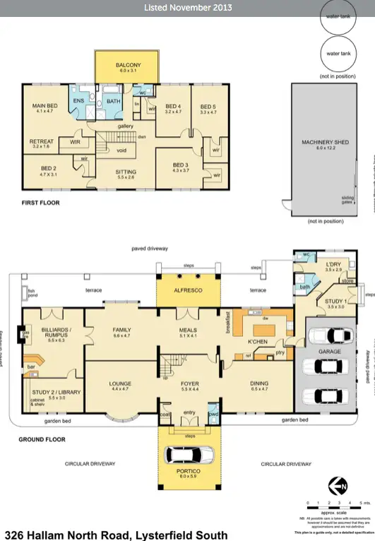 Floorplan of Homely house listing, 326 hallam north road, Lysterfield South VIC 3156