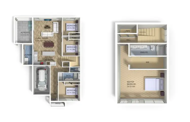 Floorplan of Homely house listing, 36 Greenwood Parkway, Jordan Springs NSW 2747