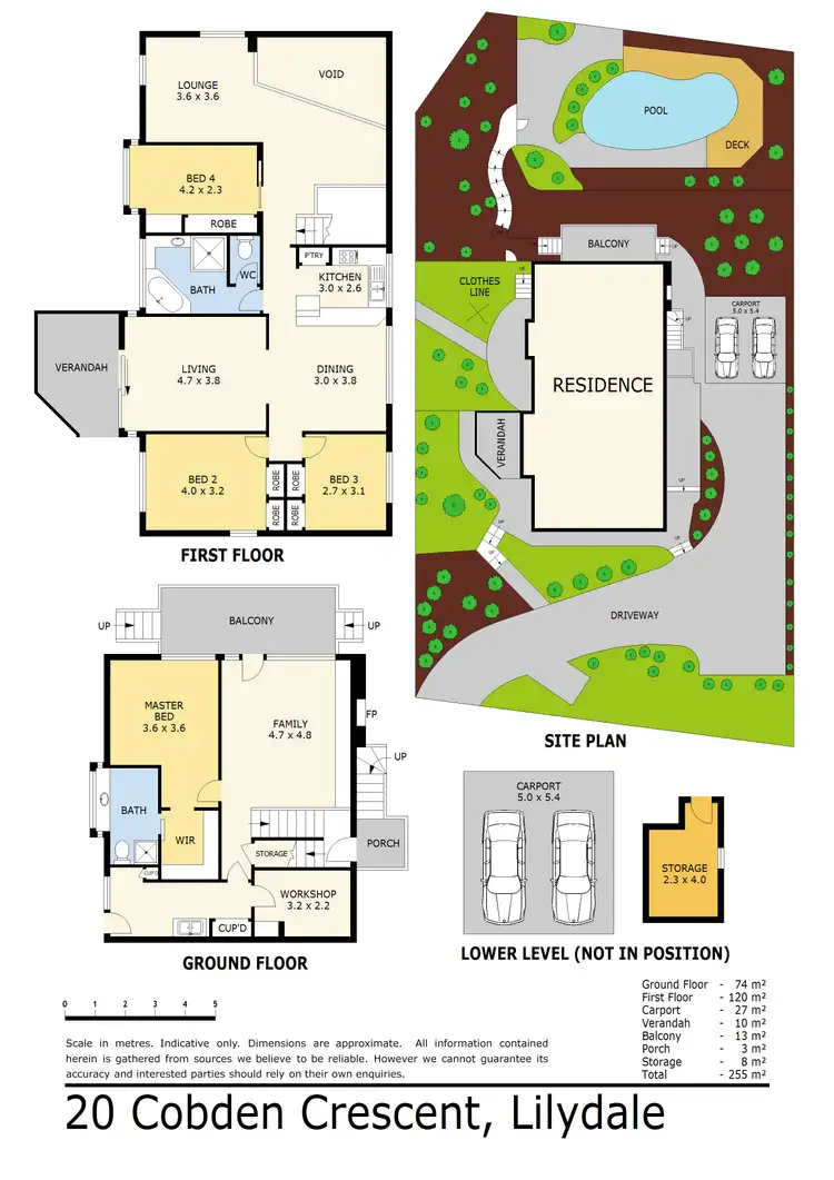 Floorplan of Homely house listing, 20 COBDEN CRESCENT, Lilydale VIC 3140