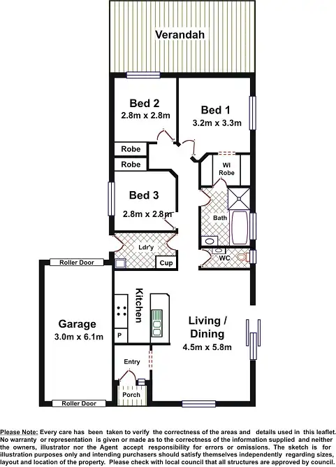 Floorplan of Homely house listing, 9 PEBBLE COURT, Aldinga Beach SA 5173