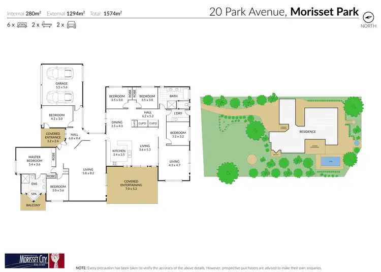 Floorplan of Homely house listing, 20 Park Avenue, Morisset Park NSW 2264