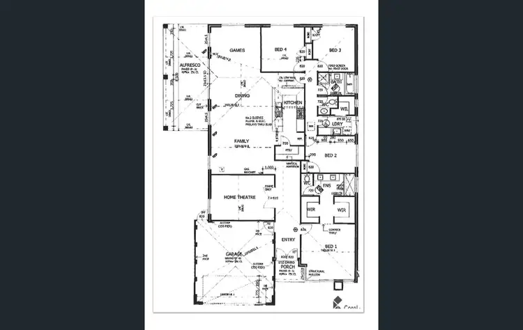 Floorplan of Homely house listing, 37 Archdale Loop, Piara Waters WA 6112