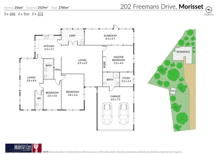Floorplan of Homely house listing, 202 Freemans Drive, Morisset NSW 2264