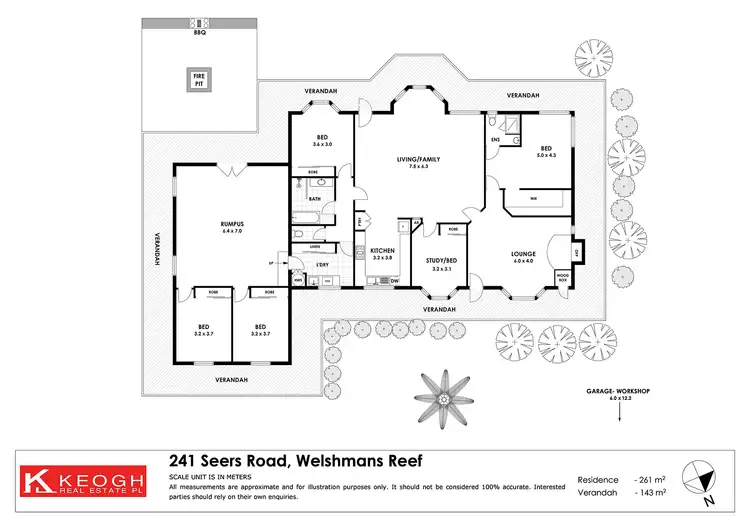 Floorplan of Homely rural property listing, 241 Seers Road, Welshmans Reef VIC 3462