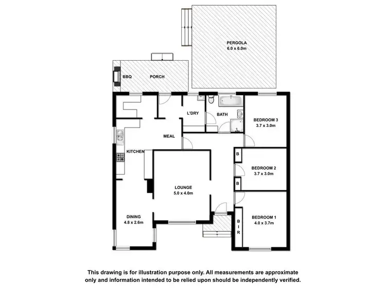 Floorplan of Homely house listing, 85 Crouch Street South, Mount Gambier SA 5290